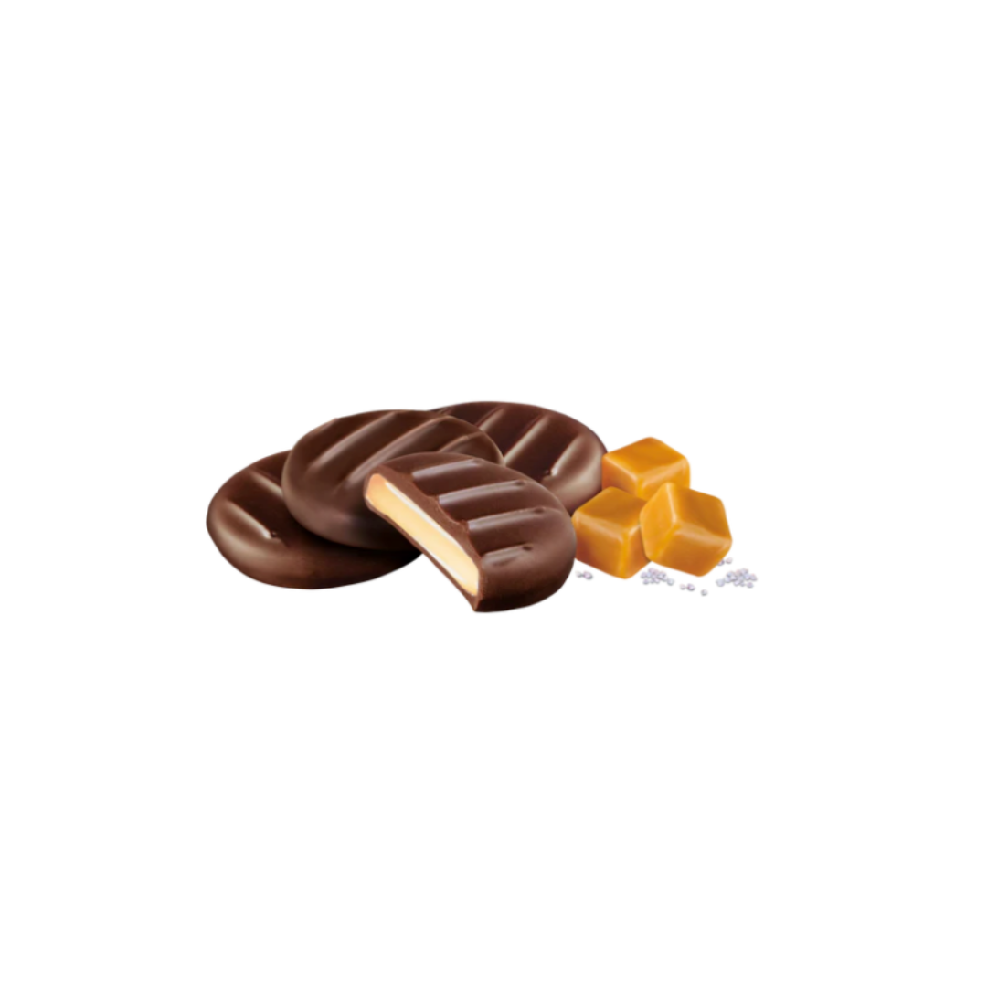 Dark Chocolate with Salted Caramel Creme 90g