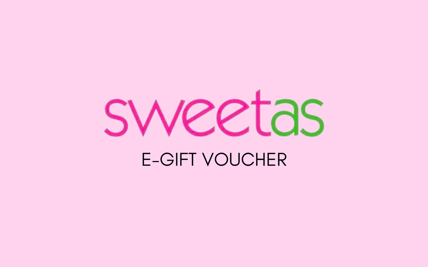 Sweet As E-Gift Voucher