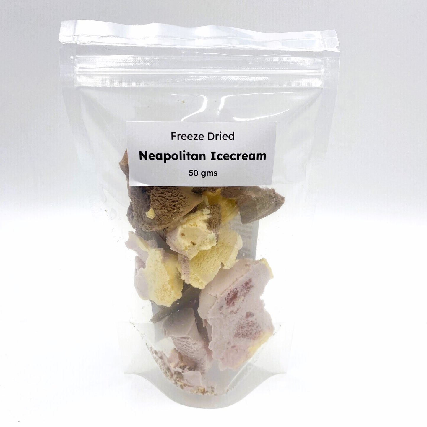 Freeze Dried Neopolitan Icecream / 50g Bag