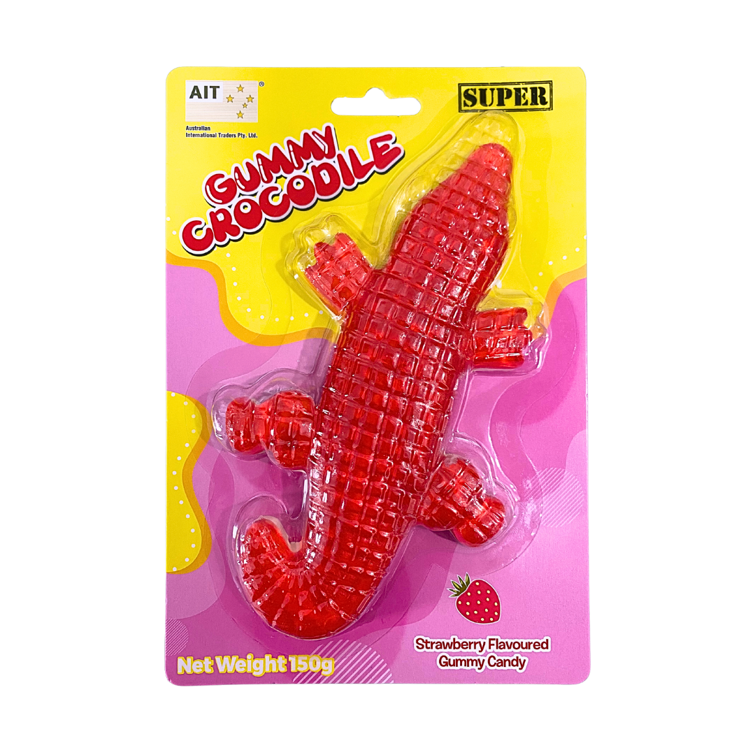 Super Sized Gummy Crocodile 150g