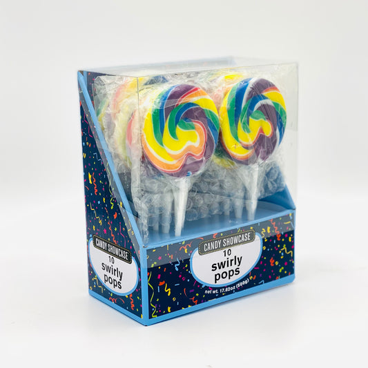 Swirly Pops Rainbow / 10 pack