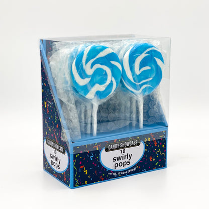 Swirly Pops Blue / 10 pack