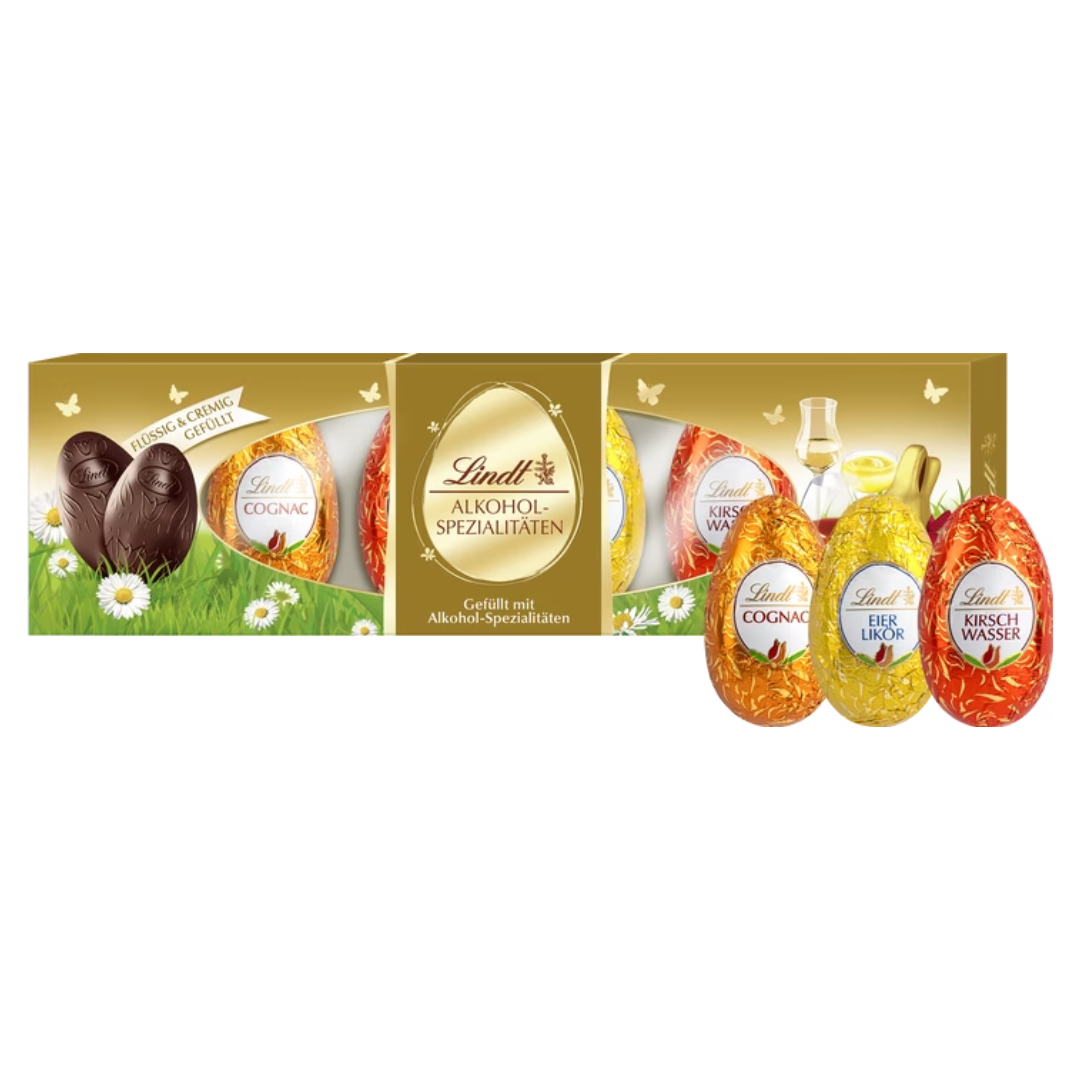 Alcohol Eggs assortment 108g