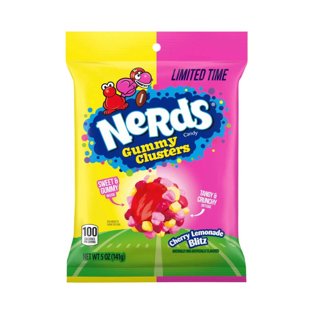 Nerds Gummy Clusters Cherry Lemonade Blitz 141g