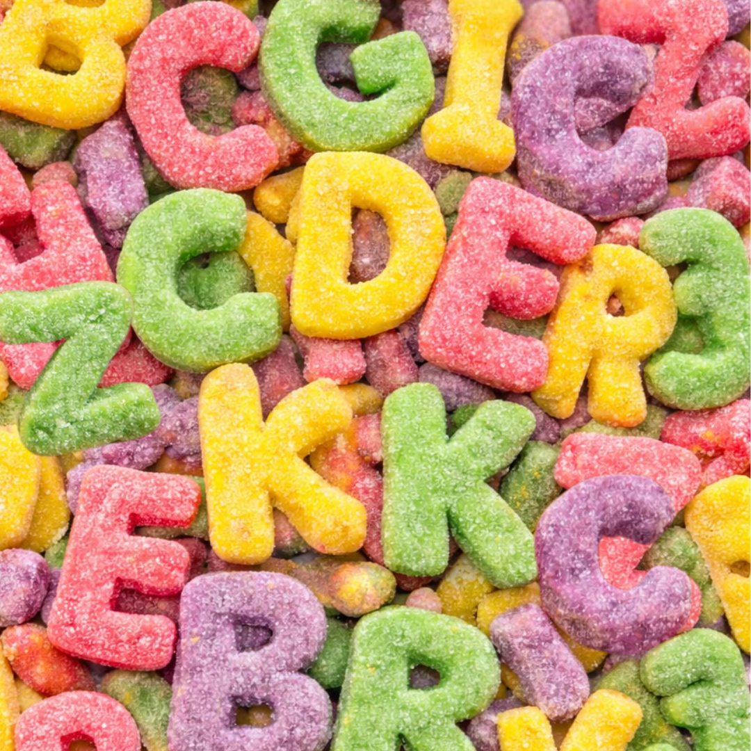Juicy Jelly Gummy Alphabet Letters 1kg