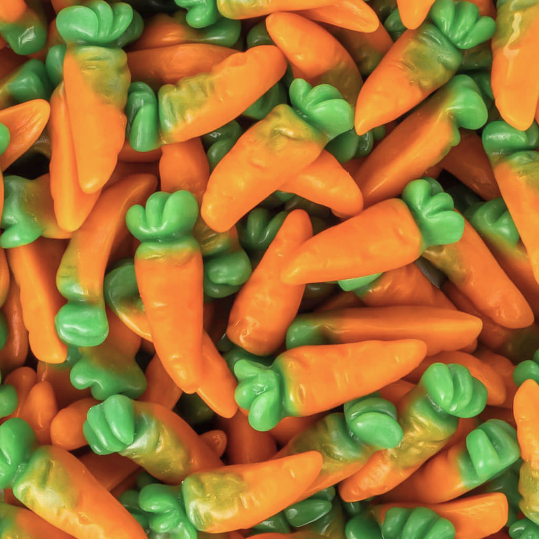 Juicy Jelly Gummy Carrots 1kg