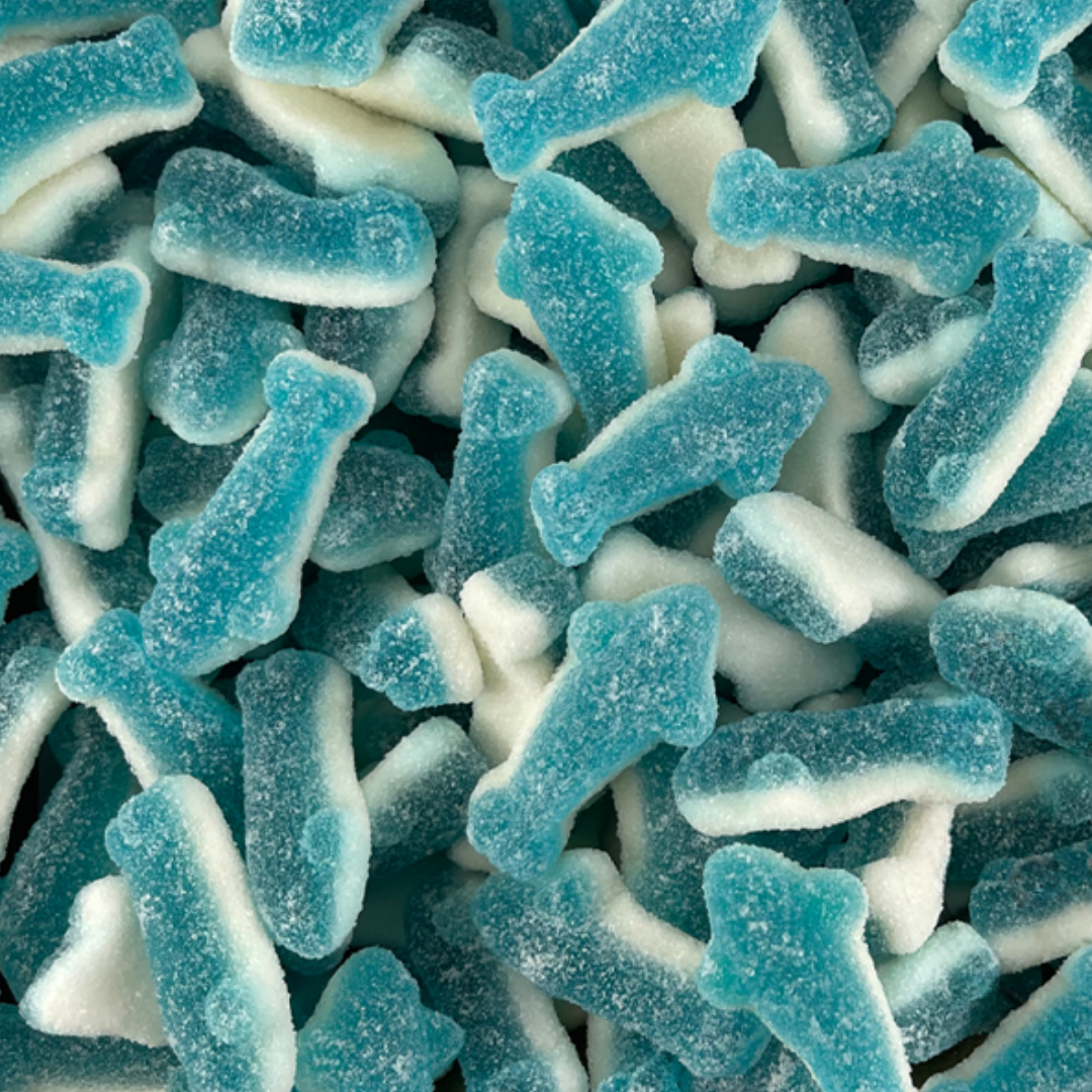 Juicy Jelly Sour Blue Sharks 1kg