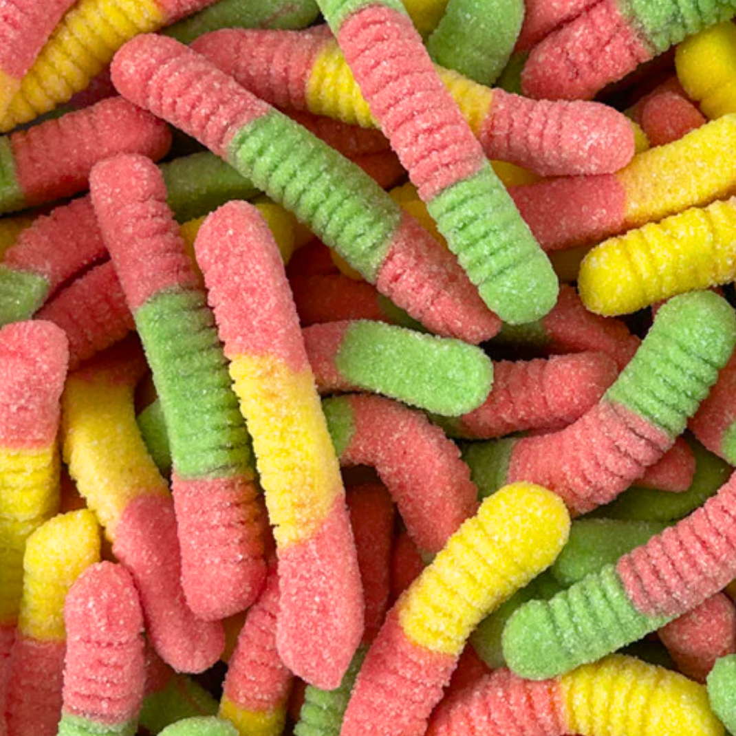 Juicy Jelly Sour Worms 1kg