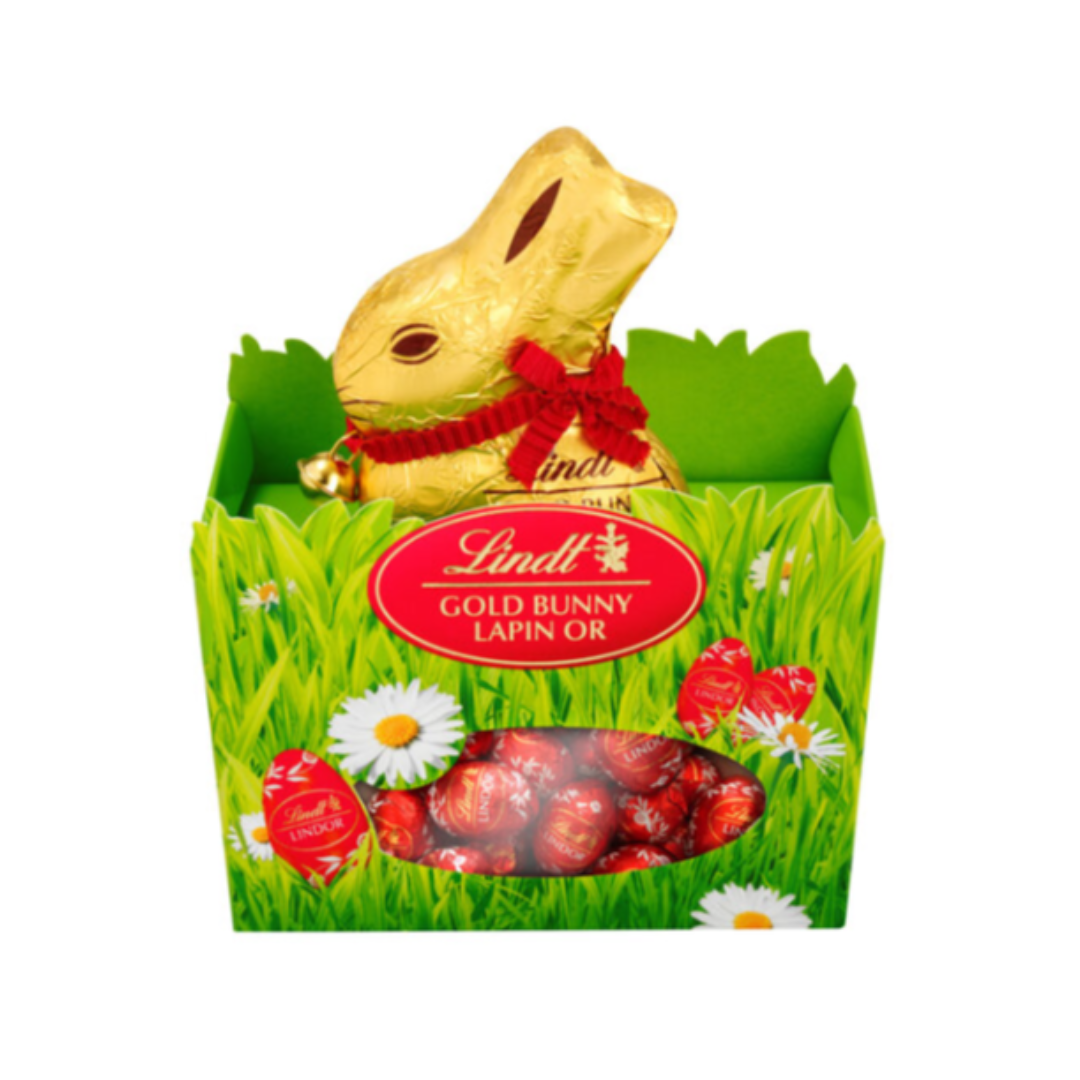 Lindt Gold Bunny & Lindor Nest 150g