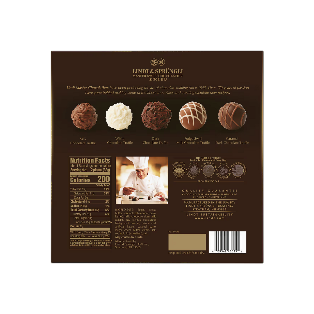 Lindt Gourmet Truffles 192g