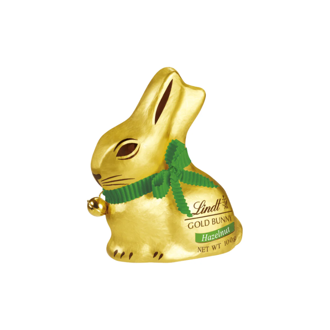 Lindt Hazelnut Gold Bunny 100g