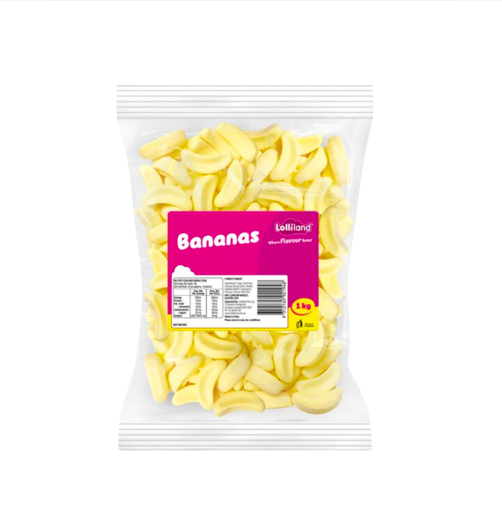 Lolliland Bananas 1kg