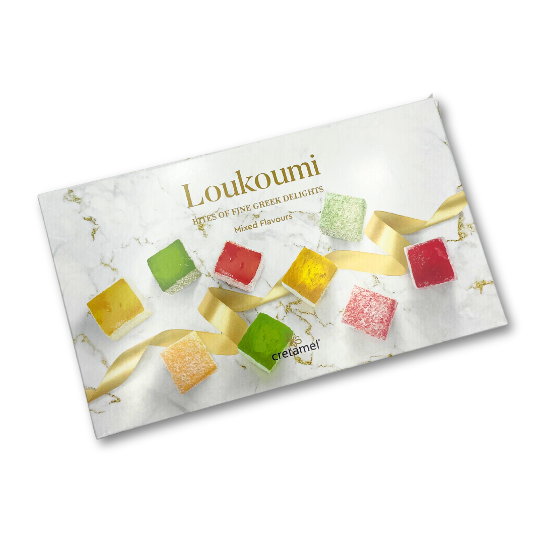 Loukoumi Greek Turkish Delight Mixed - 300g