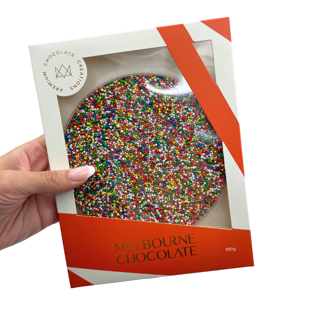 Melbourne Chocolate Giant Milk Chocolate Speckle - 100g