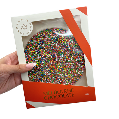 Melbourne Chocolate Giant Milk Chocolate Speckle - 100g