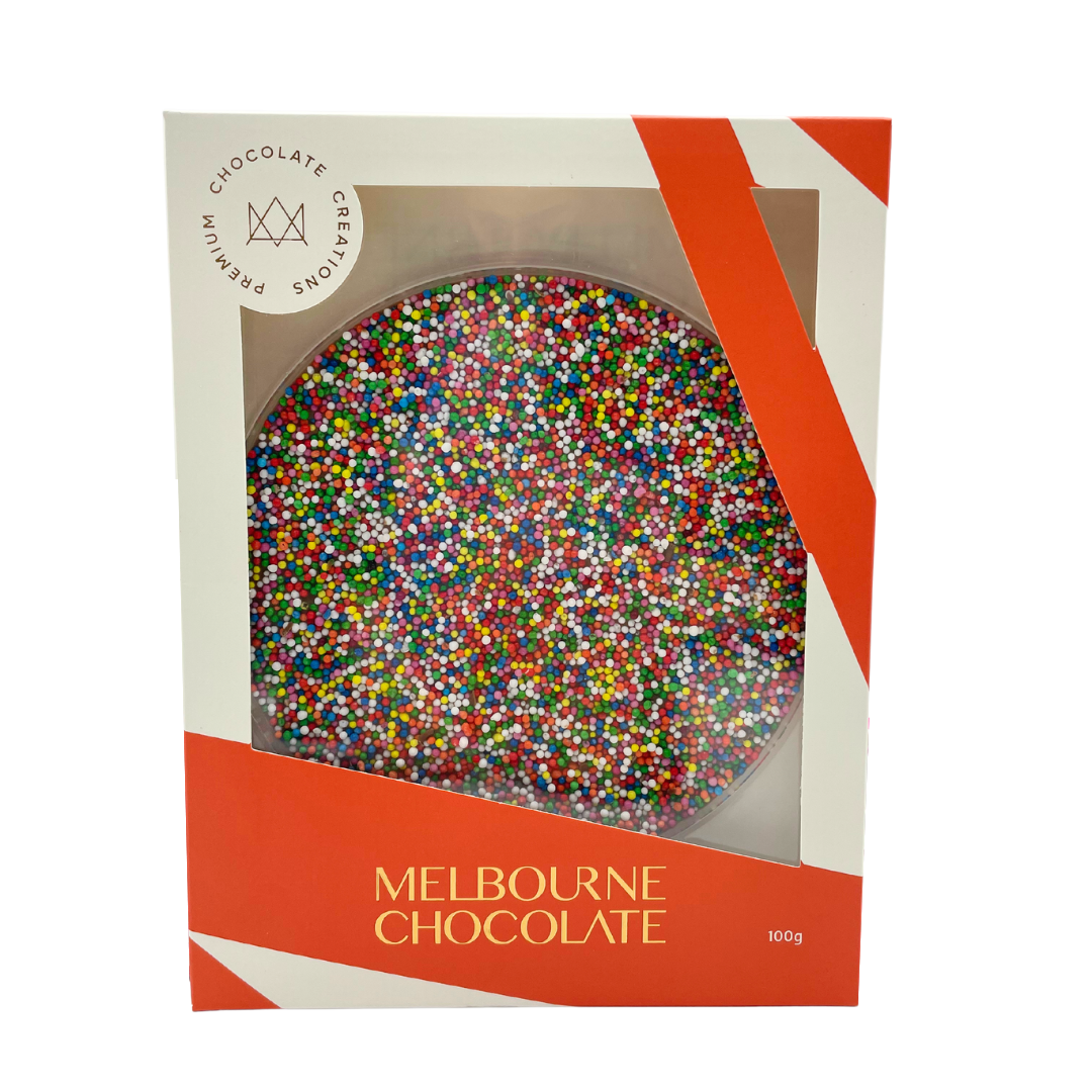 Melbourne Chocolate Giant Milk Chocolate Speckle - 100g