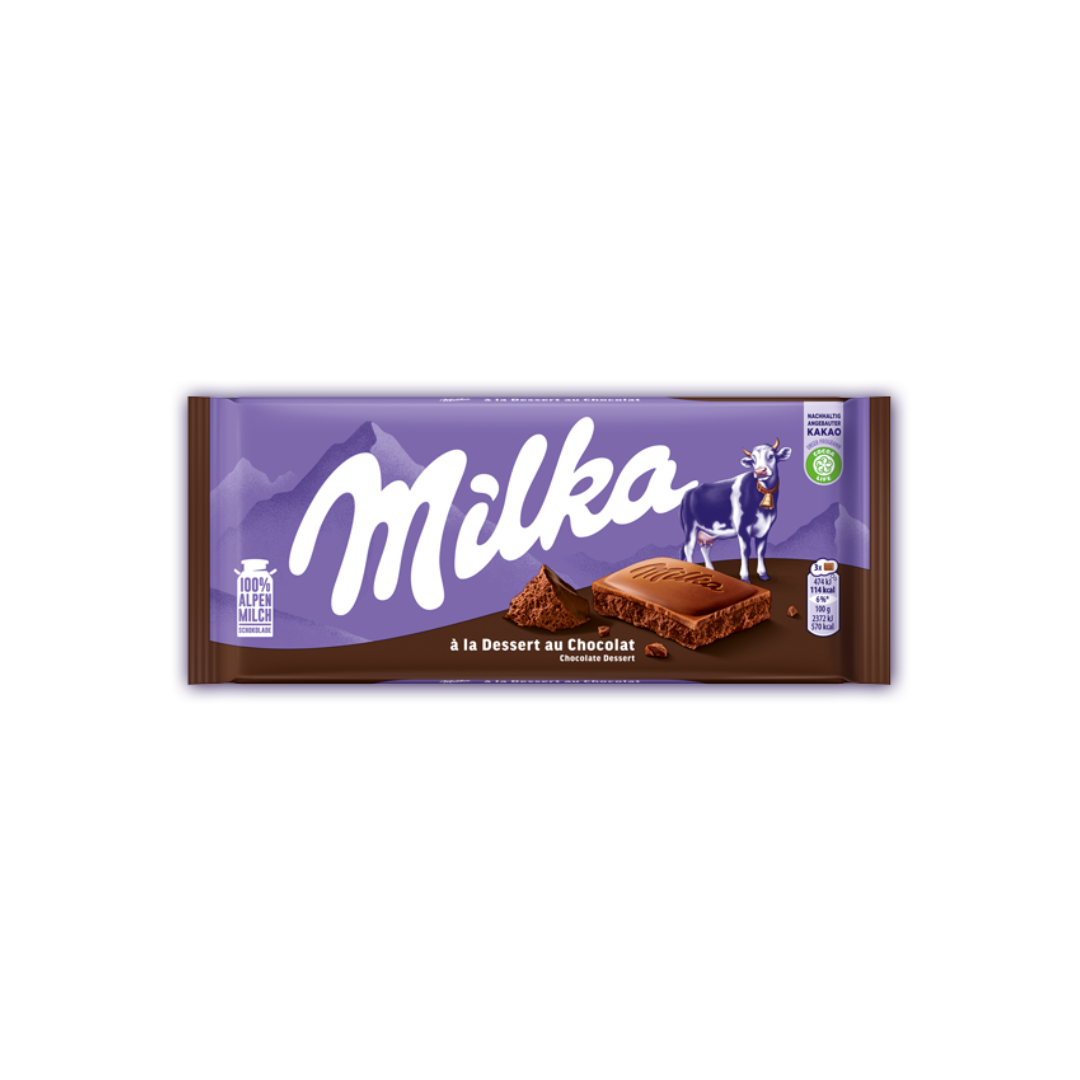 Milka Dessert Au Chocolat 100g