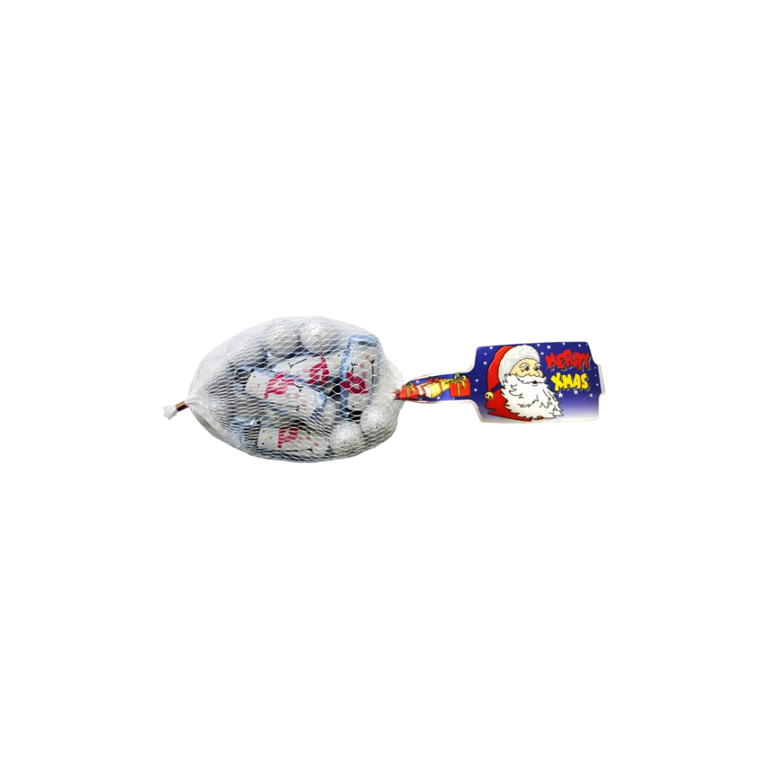 Mini Chocolate Snowmen & Snowballs - 68g Bag