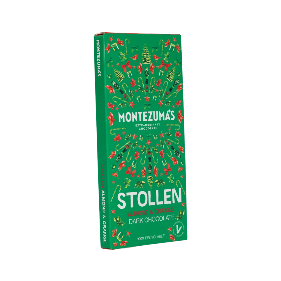Montezuma's stollen dark chocolate block 90g