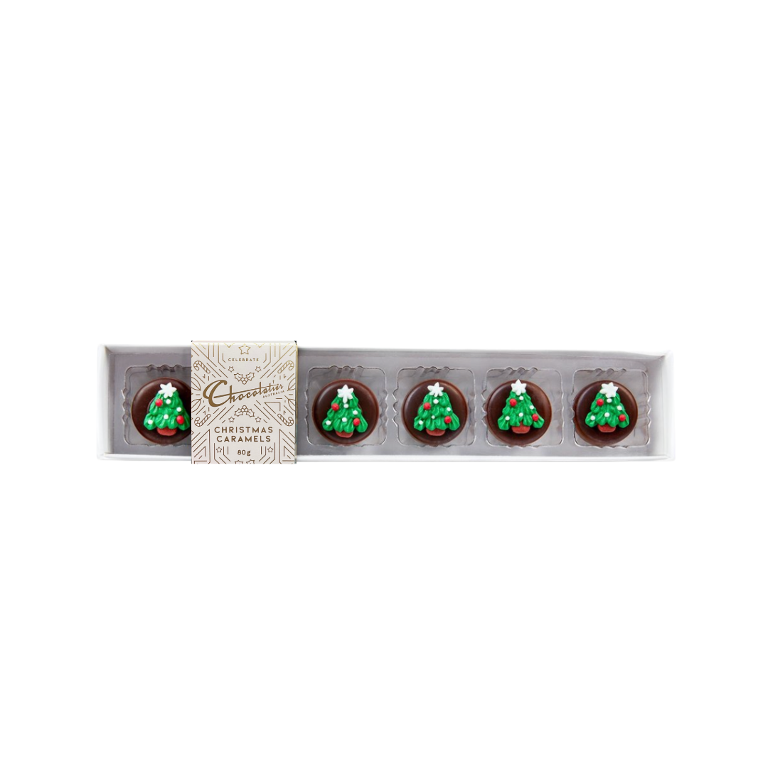 Chocolatier Christmas Caramels Gift Pack / 6 Pack