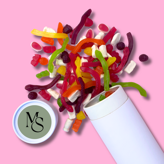 Personalised Lolly Gift Tubes - 600g-1kg