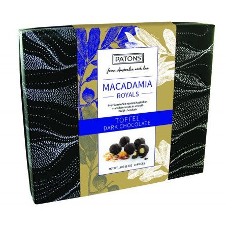 Patons Dark Chocolate Macadamia Royals 150g