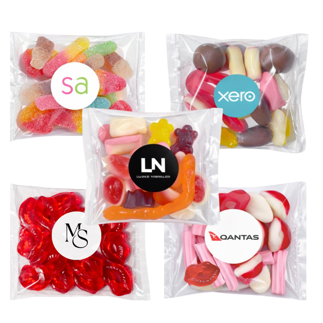 Personalised Small Lolly Bags - Choice of Mix 75g
