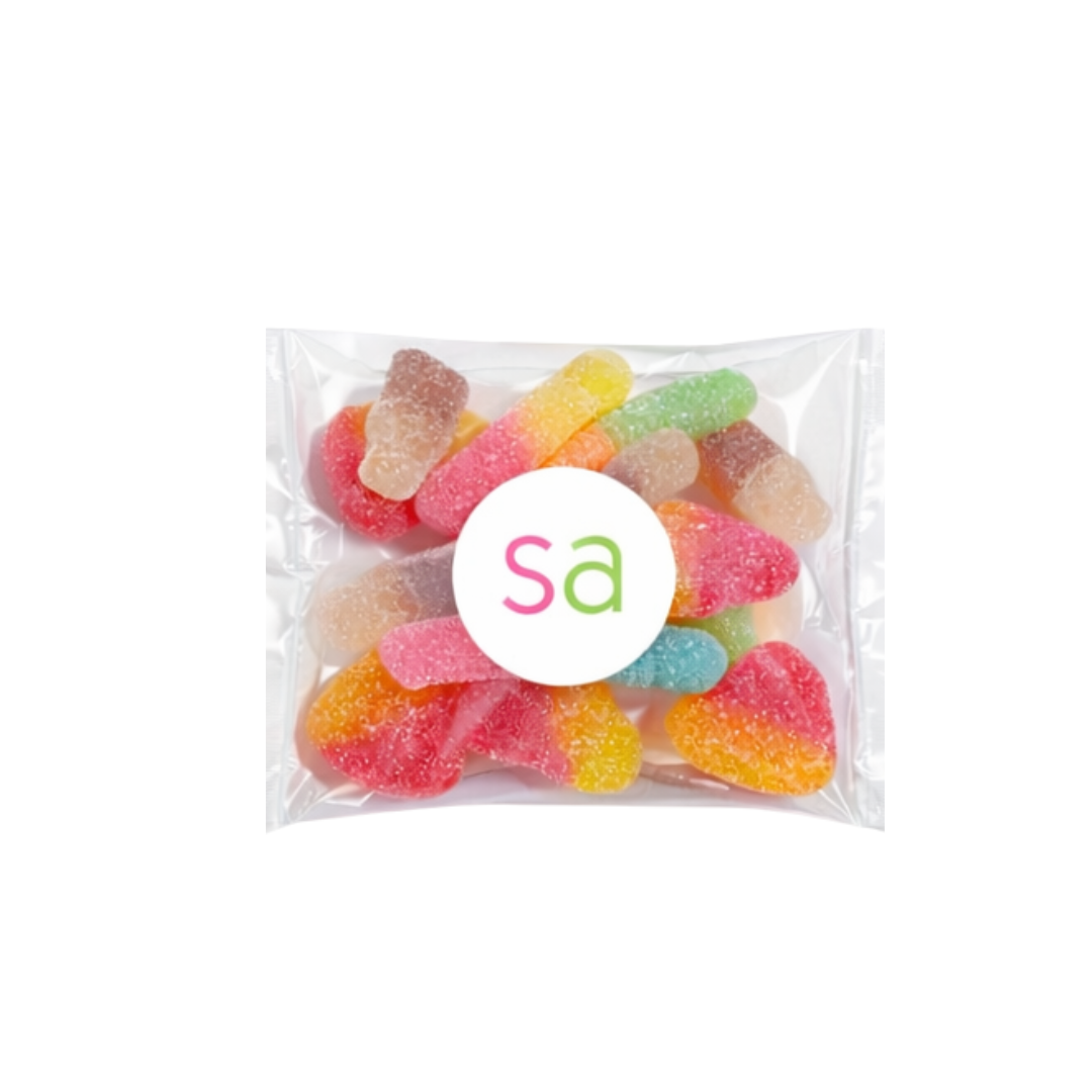 Personalised Small Lolly Bags - Choice of Mix 75g