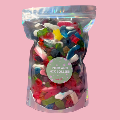 Pick and Mix 1kg Lolly Bag – Create Your Own Custom Lolly Mix!