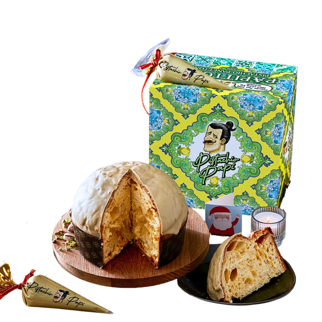 Pistachio Papi Panettone 1kg