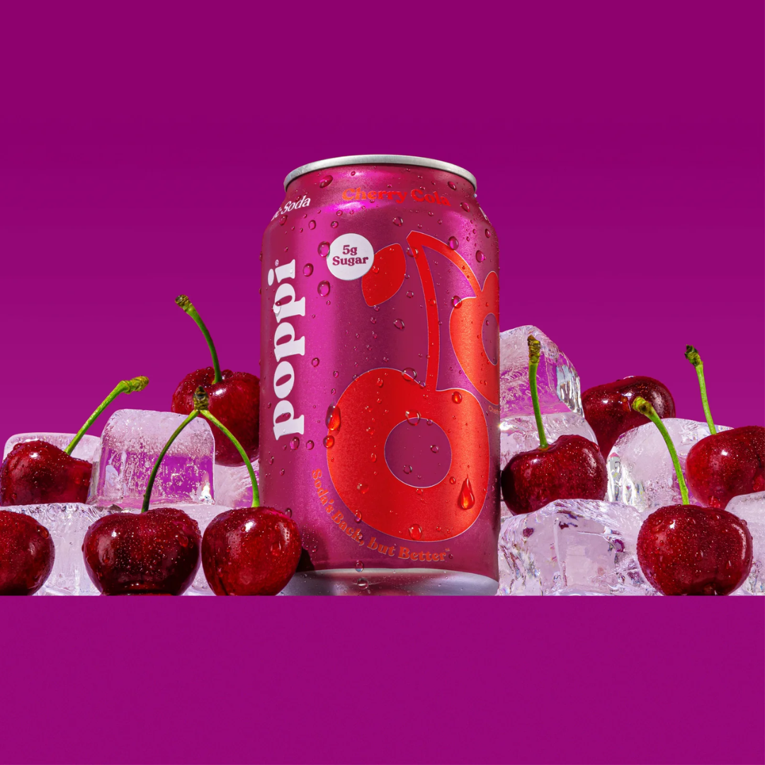 Poppi Cherry Cola 355ml