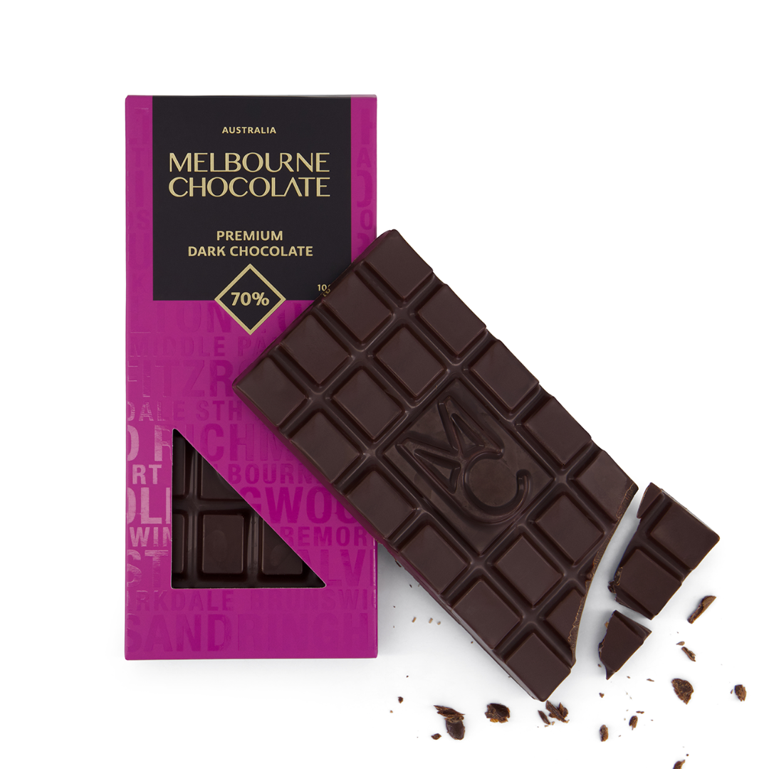 Premium Dark Chocolate 70% - 100g