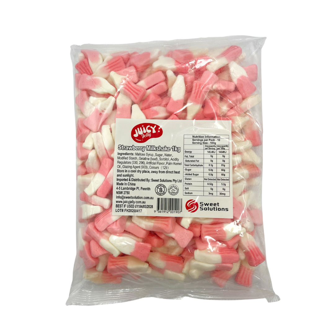Juicy Jelly Strawberry Milkshake 1kg