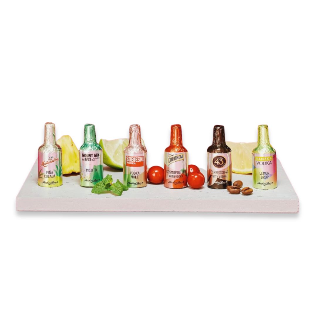 Anthon Berg Cocktail Collection Chocolate Bottles - 6 pce