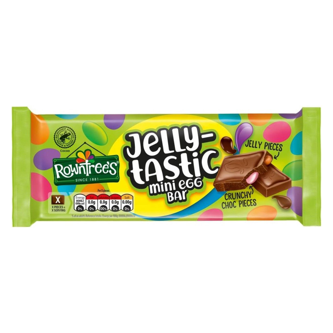 Jellytastic mini egg bar 90g
