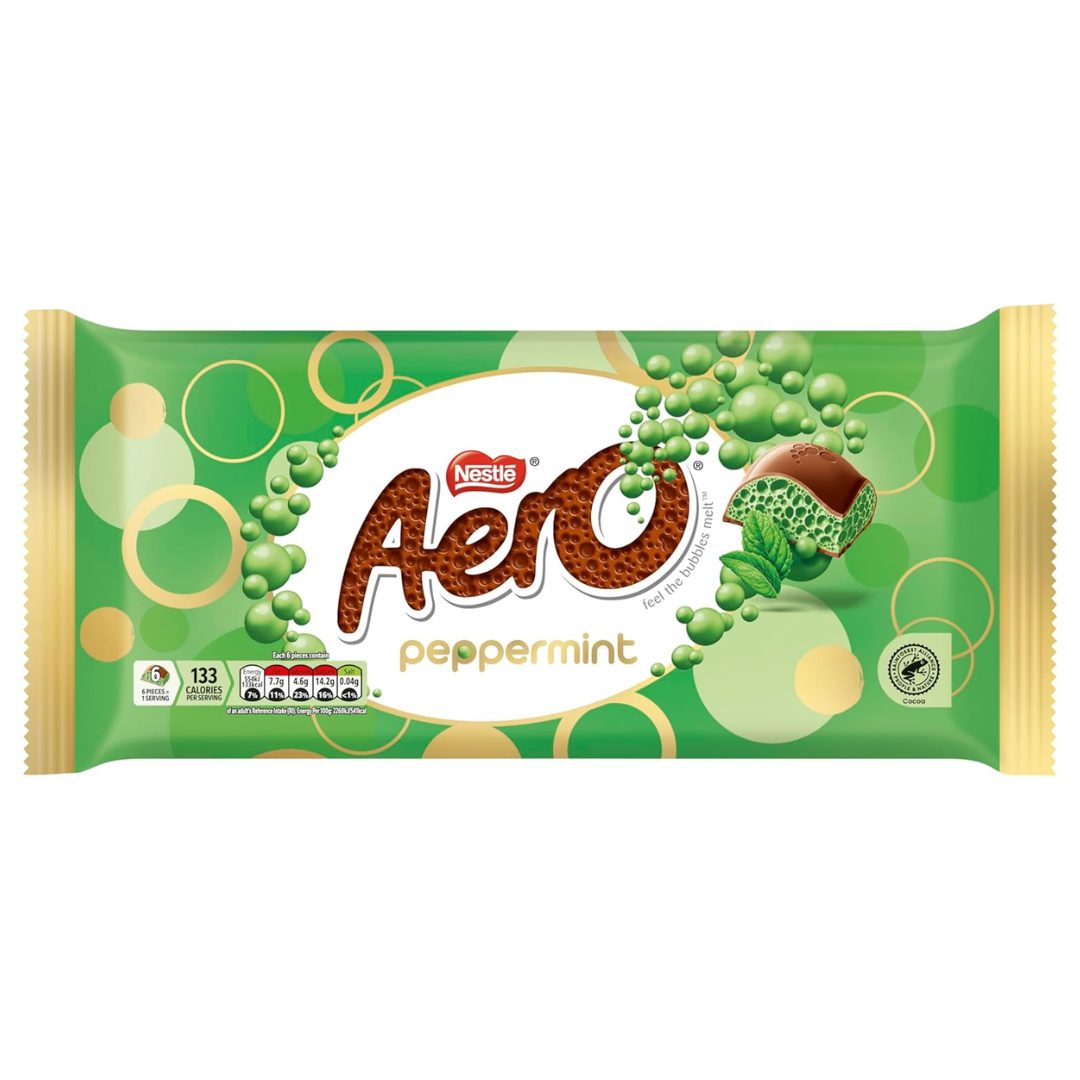 Aero peppermint XL block 295g