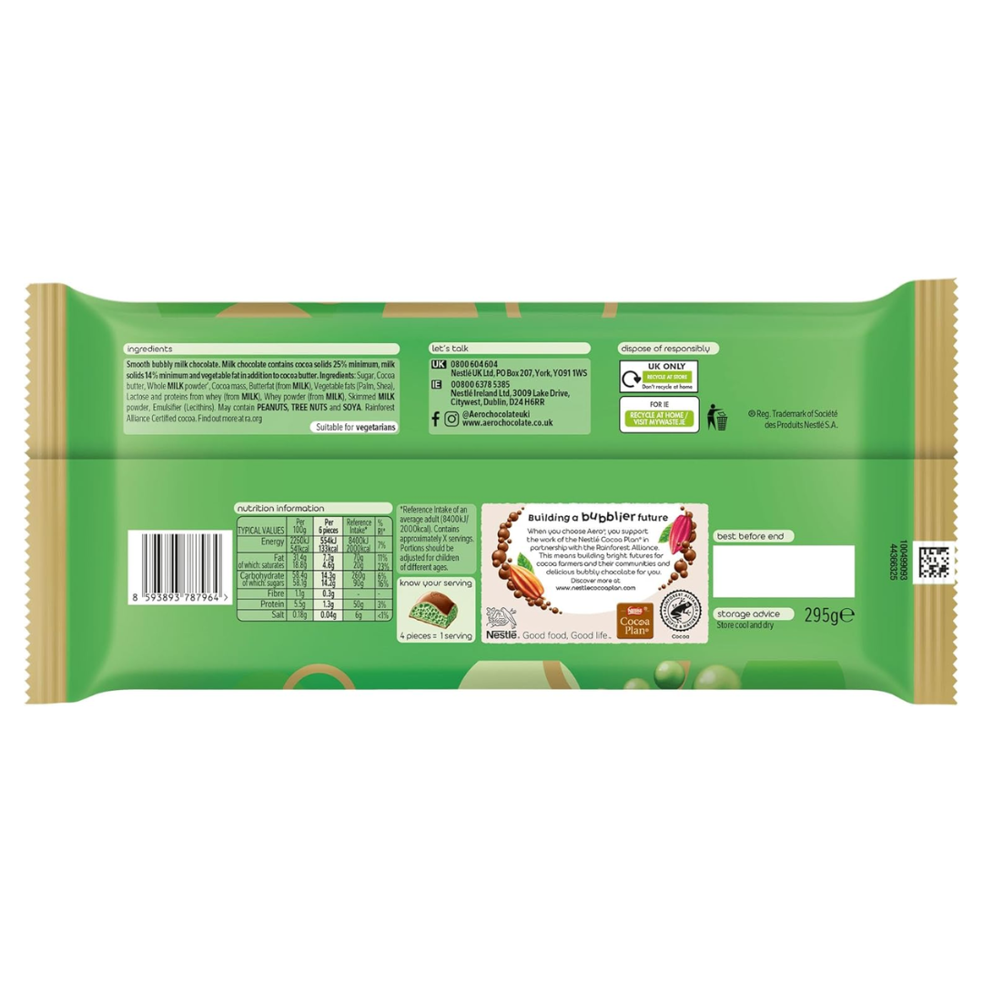 Aero peppermint XL block 295g