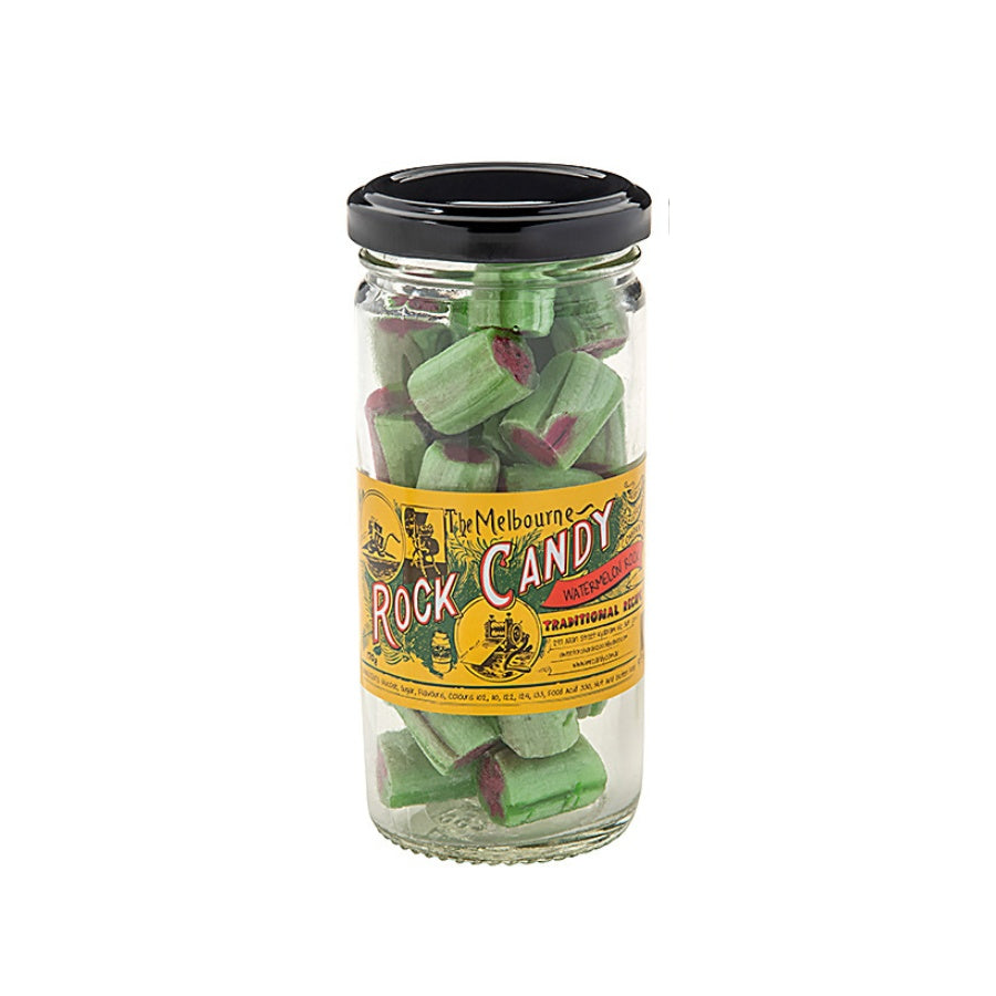 The Melbourne Rock Candy Company - Watermelon Rock 170g Jar