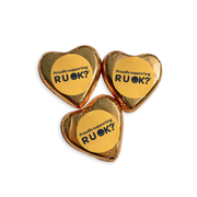 R U OK? Day Chocolate Hearts 30g