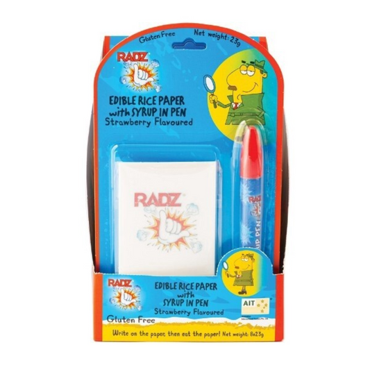 Radz Edible Rice Paper with Syrup Pen - 23g