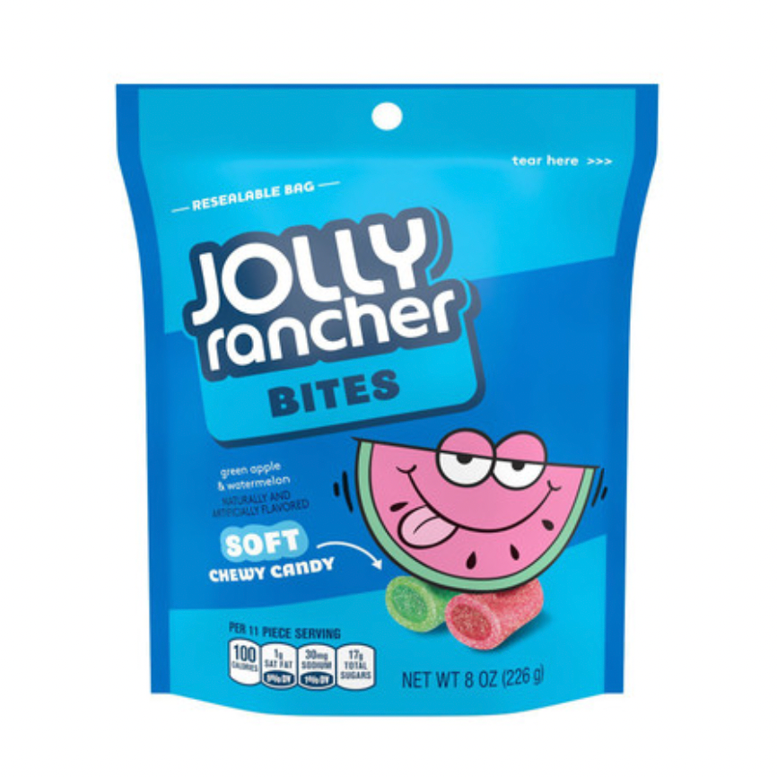 Jolly Rancher Bites / Green Apple & Watermelon 226g bag
