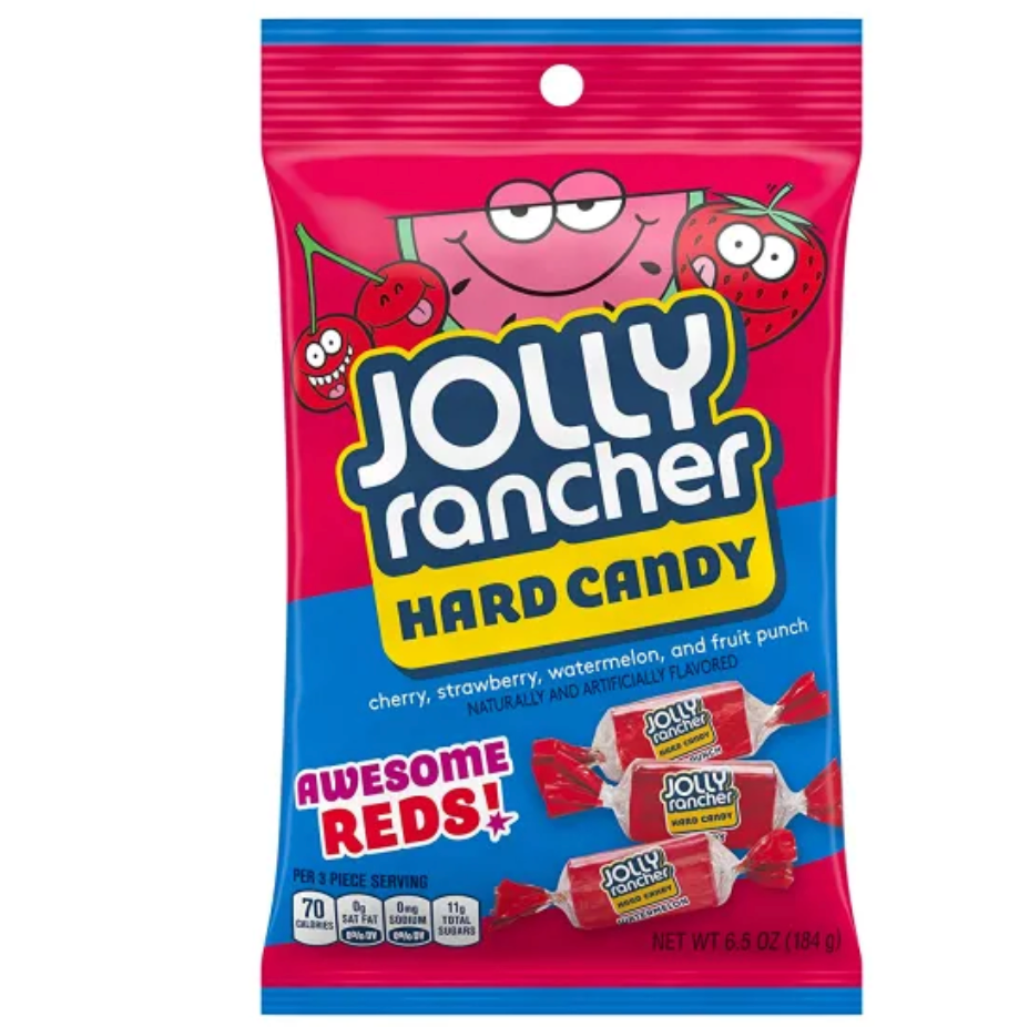 Jolly Rancher Hard Candy / Awesome Reds 184g