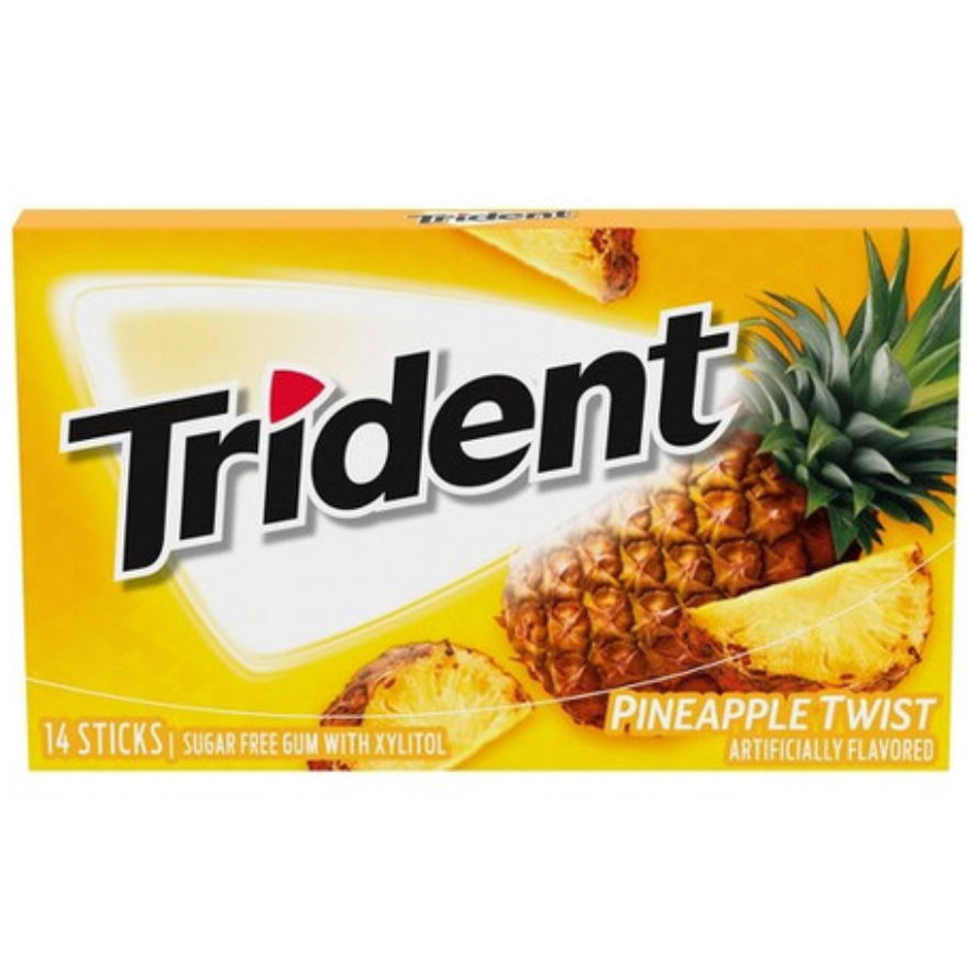 Trident Sugar Free Gum / Pineapple Twist