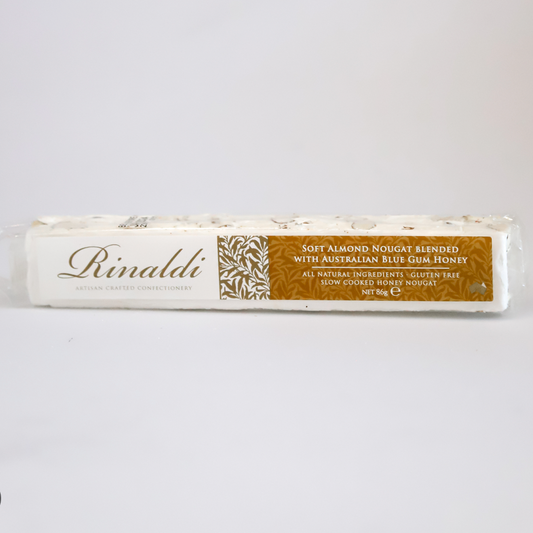 Rinaldi Soft Almond Nougat with Australian Blue Gum Honey