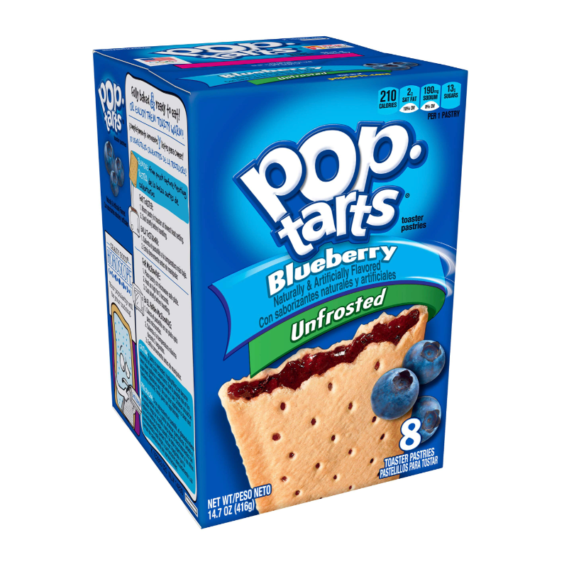 Pop Tarts / Unfrosted Blueberry