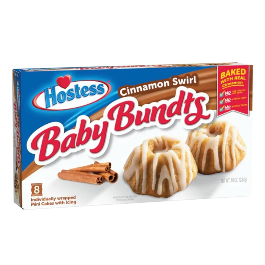Baby Bundts / Cinnamon Swirl