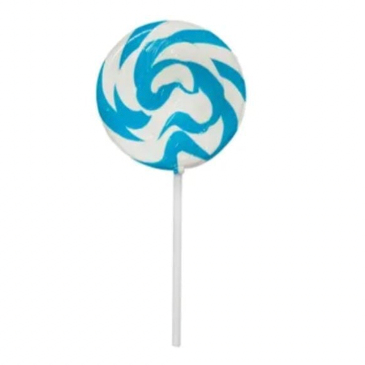 Swirly Pop Blue / single 50g – Sweet As