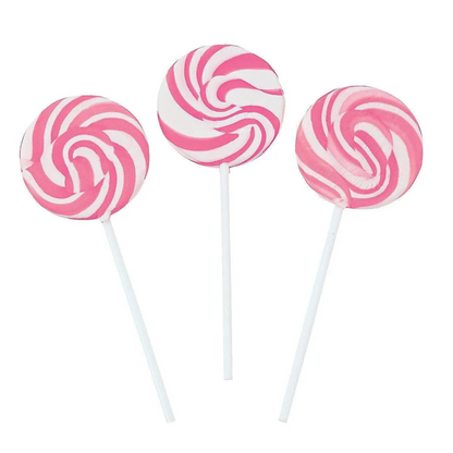 Swirly Pops Pink / 10 pack