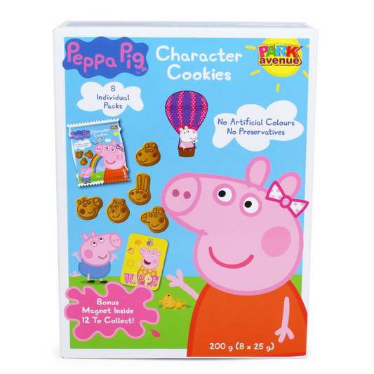 Peppa Pig Character Cookies / 8 pack