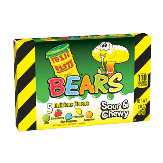 Toxic Waste Bears / Sour & Chewy Candy